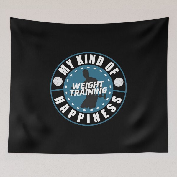 Item preview, Weight Training My Kind Of Happiness designed and sold by MoonsmileProd.