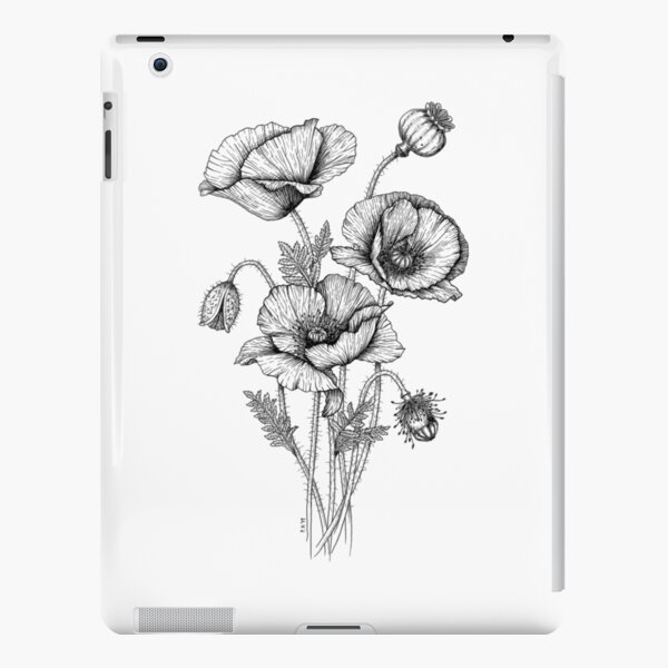 Poppies iPad Snap Case