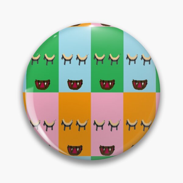 Item preview, Colorful smiling monster faces designed and sold by tetibright.