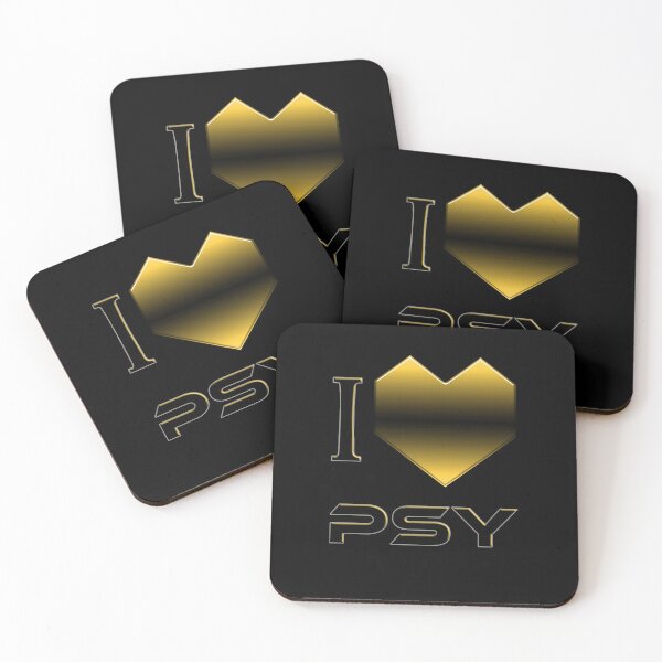 Item preview, I Love Psy - Gold / Yellow designed and sold by NoMatterLab.