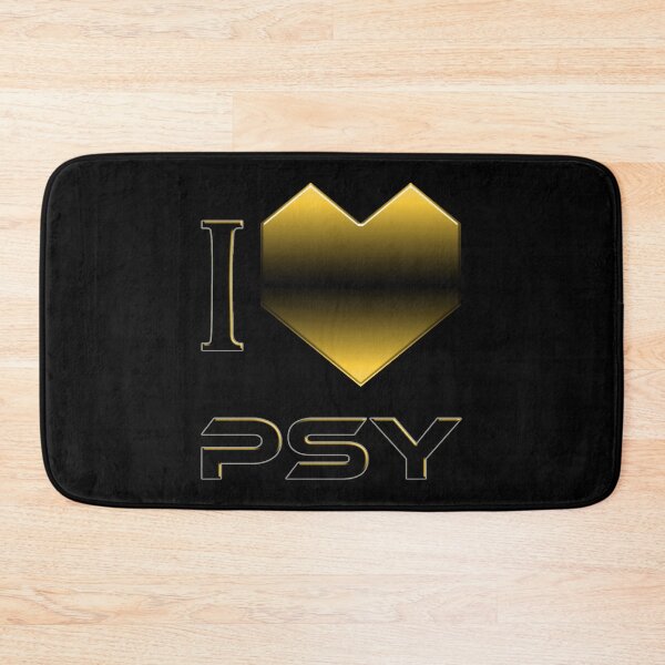 Item preview, I Love Psy - Gold / Yellow designed and sold by NoMatterLab.