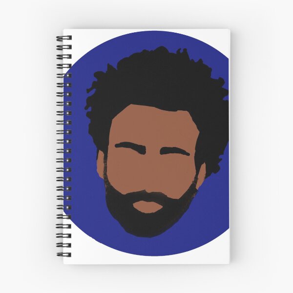 Item preview, Childish Gambino Head blue designed and sold by bennyblackout.