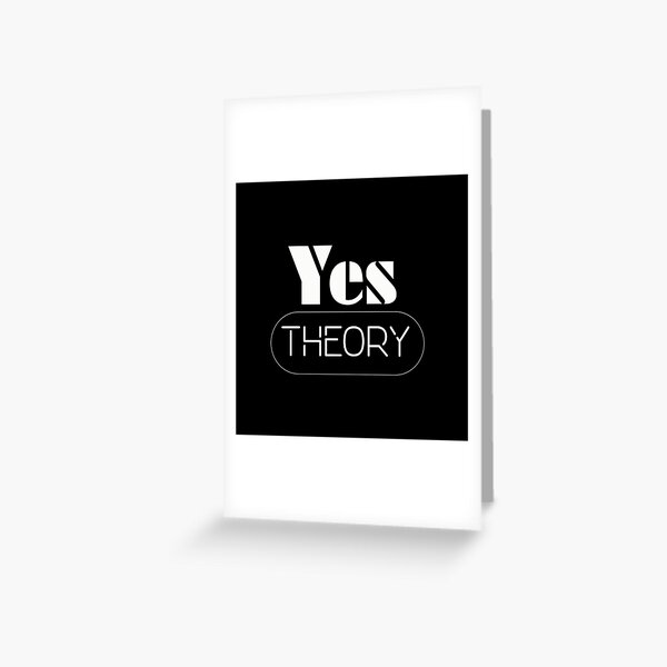 Yes Theory Stationery Redbubble