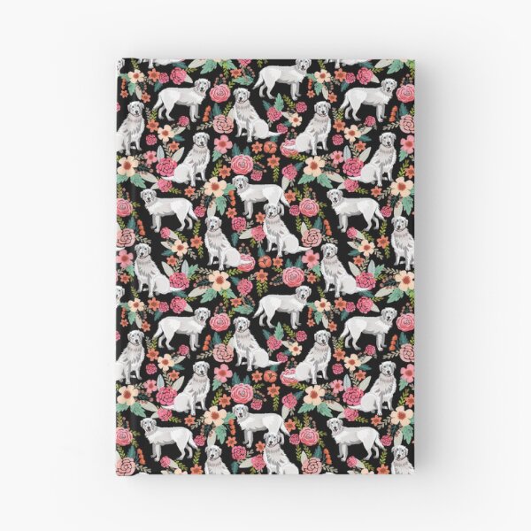 Item preview, maremma sheepdog dogs floral pattern - vintage florals, doggo, maremma designed and sold by PetFriendly.
