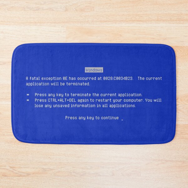 Item preview, Blue Screen of Death (BSOD) designed and sold by kentliau.