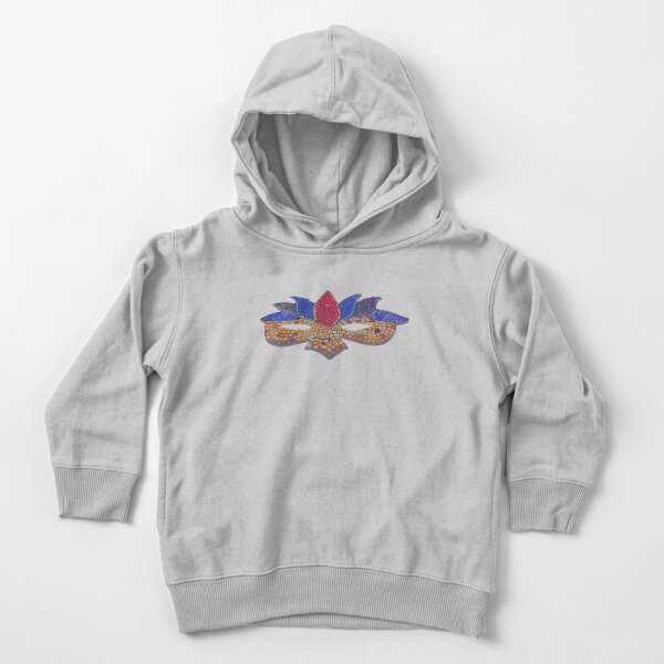 Colourful Mask, Colourful Bricks Toddler Pullover Hoodie