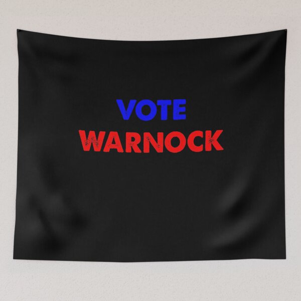 Item preview, VOTE WARNOCK VINTAGE designed and sold by Kathrine2302.