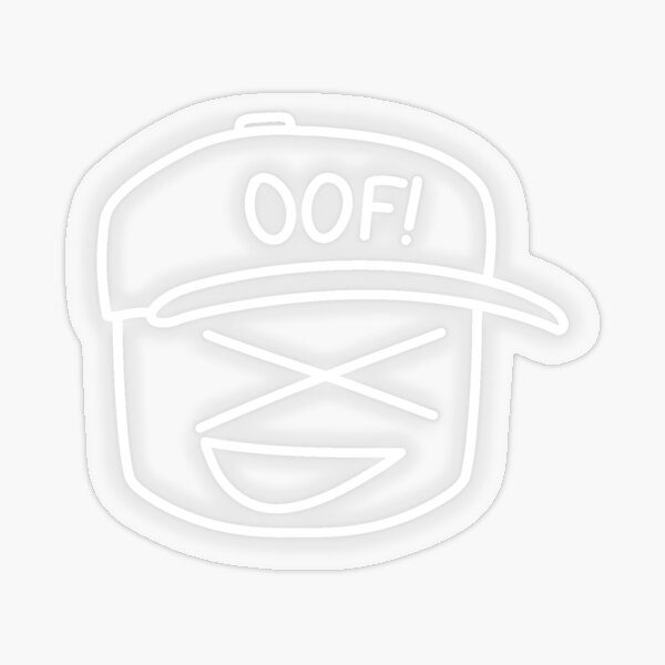 Roblox Hat Stickers Redbubble - roblox weed decal id