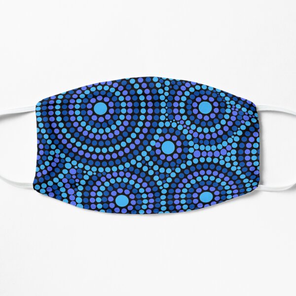 Awesome Aboriginal Dot Art Flat Mask