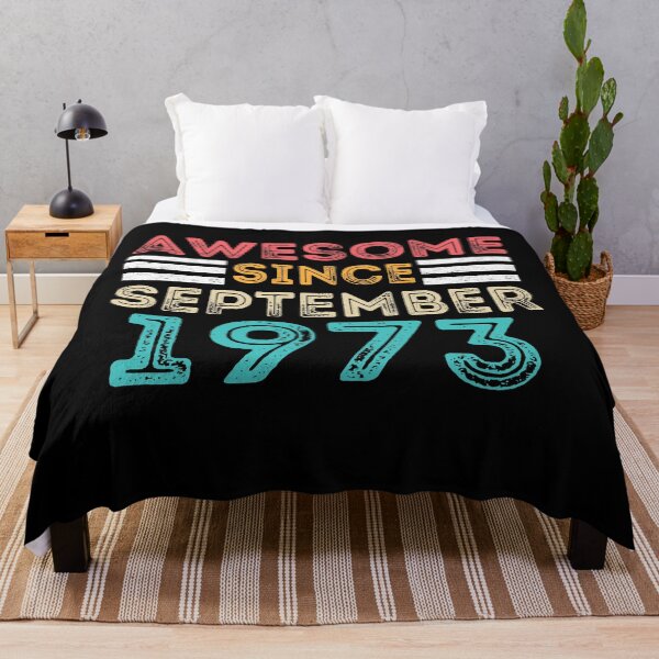 Item preview, Retro Vintage 47 Birthday - Awesome Since September 1973 designed and sold by meedTee.