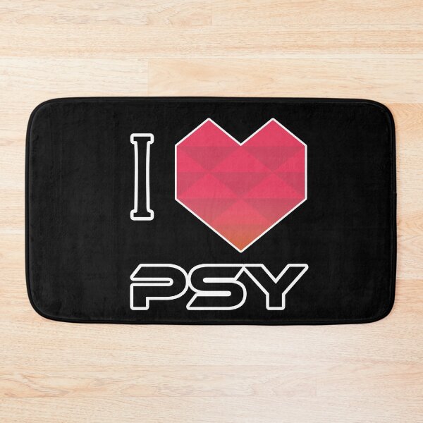 Item preview, I Love Psy - Pink / Red / Orange / Black designed and sold by NoMatterLab.