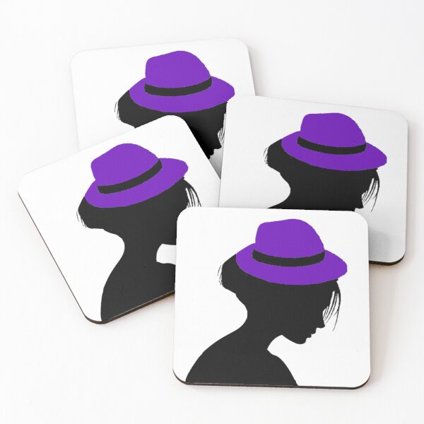 Item preview, LADY WITH PURPLE HAT designed and sold by Adri Barnard.