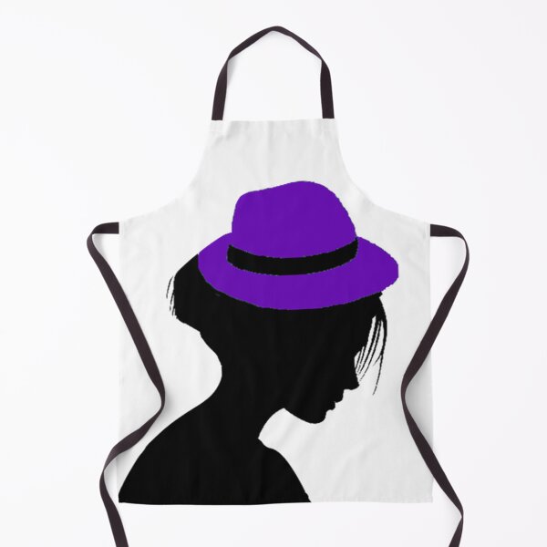 Item preview, LADY WITH PURPLE HAT designed and sold by Adri Barnard.