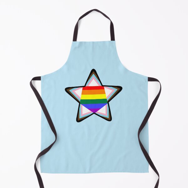 Item preview, Progress Pride Star (updated) designed and sold by SimplyPride.