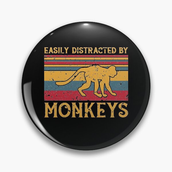 Item preview, Easily Distracted By Monkeys designed and sold by sesa10.