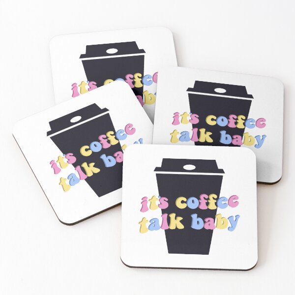 Item preview, Its Coffee Talk Baby (with coffee cup) designed and sold by tiredninny.