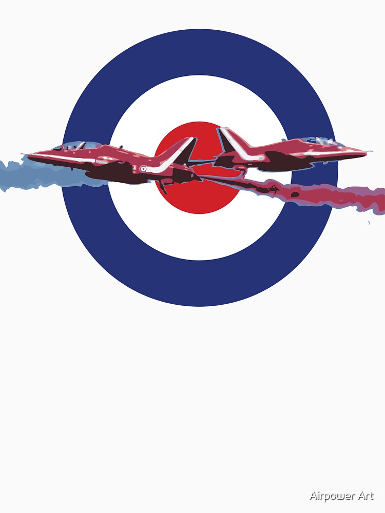 Red Arrows T Shirt For Sale By Aviationart Redbubble The Red