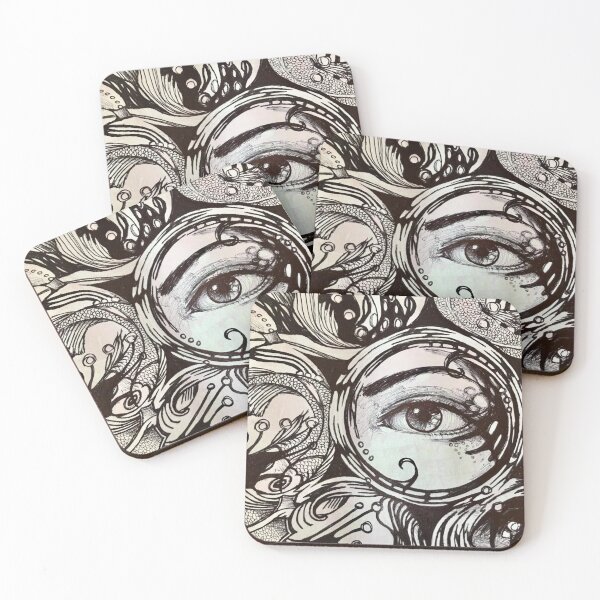 Item preview, Amongst the Koi Fish designed and sold by wendy-montague.