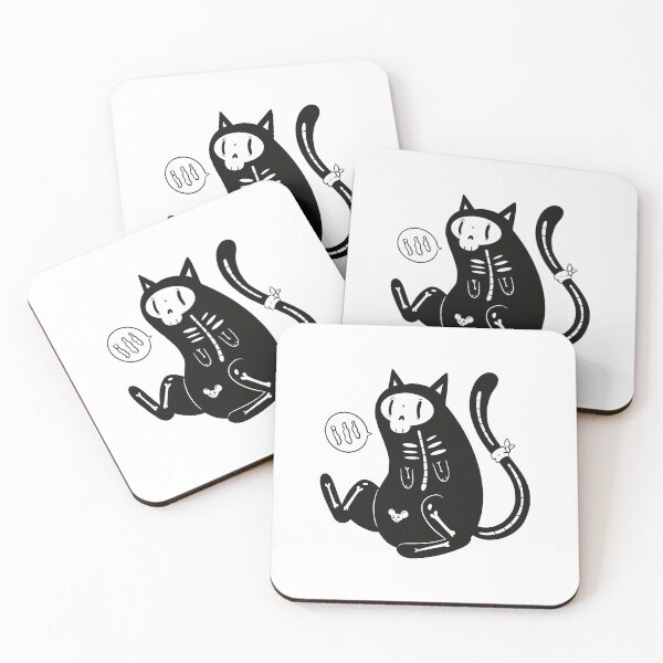 Item preview, Catoon skeleton cat | Cat skeleton designed and sold by DerSenat.