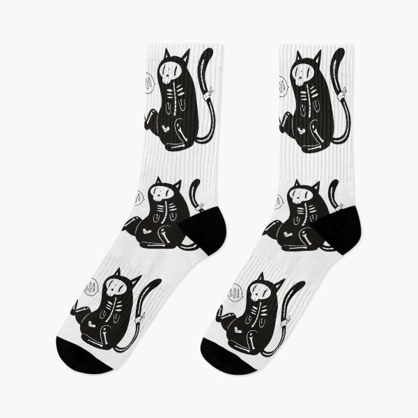 Item preview, Catoon skeleton cat | Cat skeleton designed and sold by DerSenat.