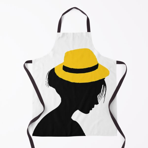 Item preview, LADY WITH BRIGHT YELLOW HAT designed and sold by Adri Barnard.