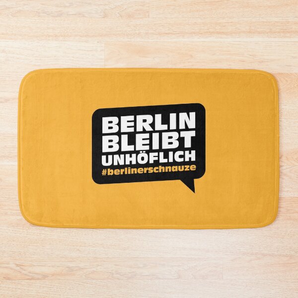 Item preview, Berlin remains rude - Berliner Schnauze funny speech bubble designed and sold by mgoo.