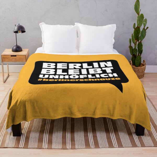 Item preview, Berlin remains rude - Berliner Schnauze funny speech bubble designed and sold by mgoo.