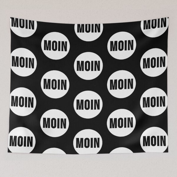 Item preview, Moin Hamburg mouth mask Schnutenpulli black designed and sold by nyco.