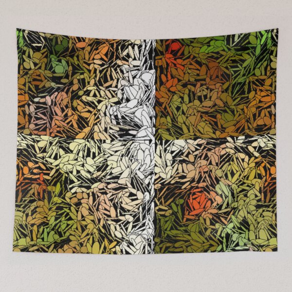 Item preview, Random Pattern Modern Art Colourful Design designed and sold by KALEIDOSCOPE UK.