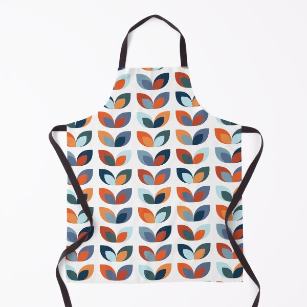 Item preview, Mid Century leaves pattern designed and sold by BattaAnastasia.
