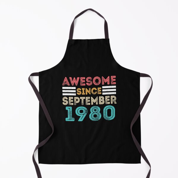Item preview, Retro Vintage 40th Birthday - Awesome Since September 1980 designed and sold by meedTee.