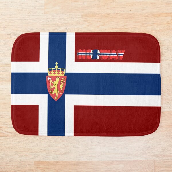 Item preview, Norwegian flag with coat of arms designed and sold by P-I-R.