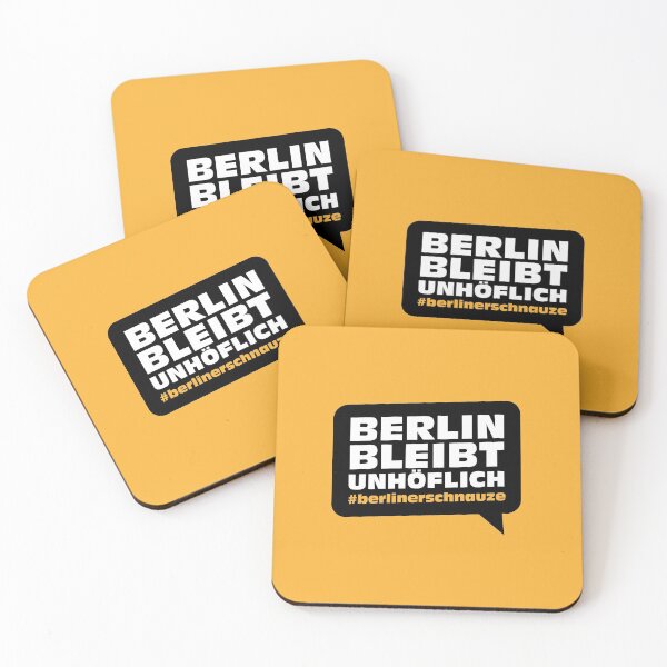 Item preview, Berlin remains rude - Berliner Schnauze funny speech bubble designed and sold by mgoo.