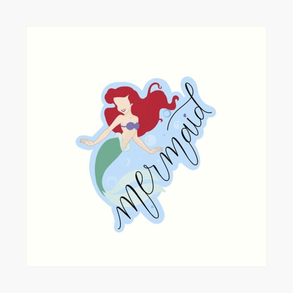 Mermaid Life Art Print
