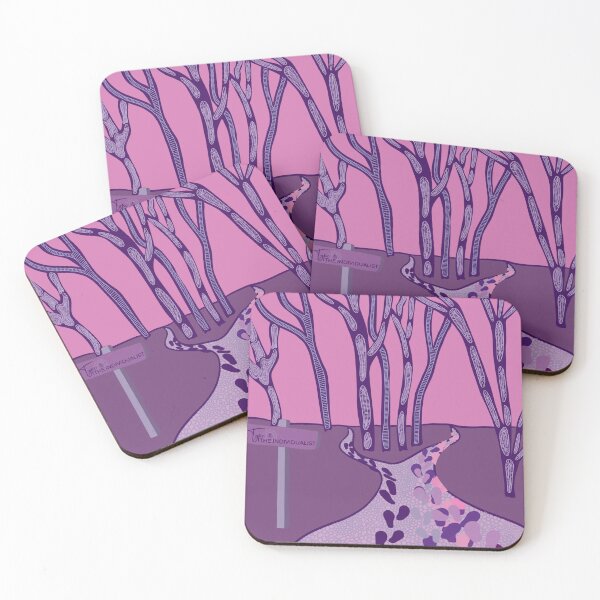 Item preview, Enneagram Four Woods Illustration designed and sold by Ashley Kincaid.