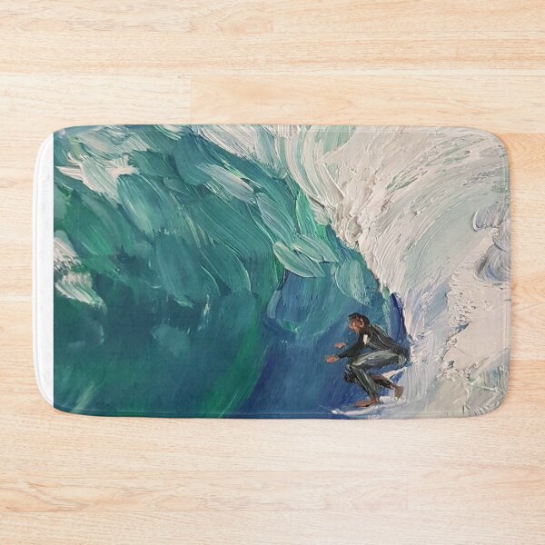 Item preview, Catch you on the flip side surfer riding the waves designed and sold by Liz HL Art Shop.