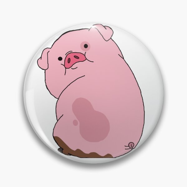 Item preview, Waddles The Pig designed and sold by maybechickentho.