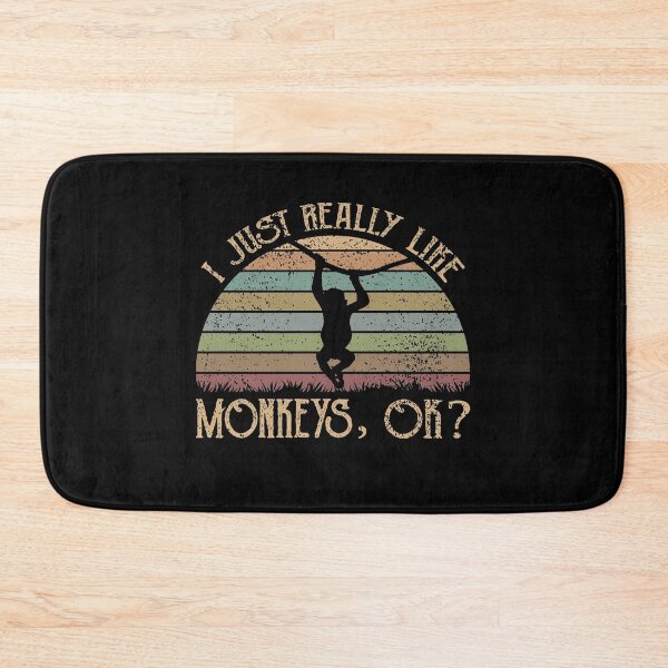 Item preview, I Just Really Like Monkeys Ok designed and sold by sesa10.