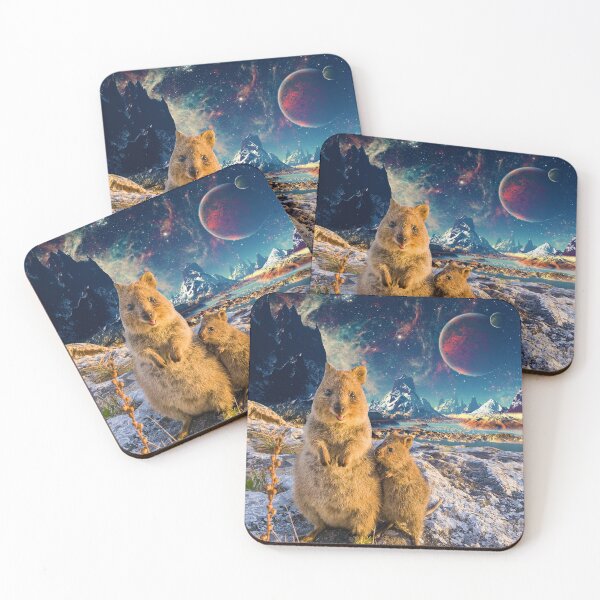 Item preview, Happy Quokka Trip to Space designed and sold by Go Logo Designs.