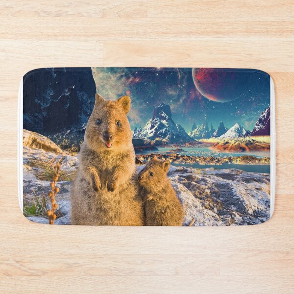 Item preview, Happy Quokka Trip to Space designed and sold by Go Logo Designs.