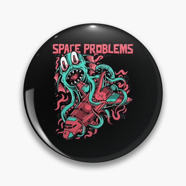 Item preview, Space Problems, Space Ship Attacked By Alien Creature designed and sold by NebulaDesigns86.