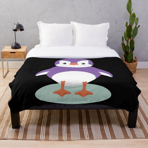 Item preview, Pingüino morado lindo designed and sold by RobomShop.