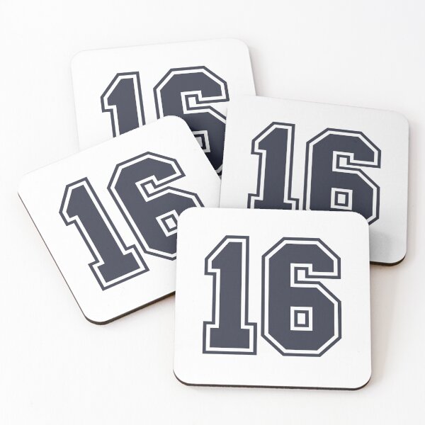 Item preview, 16 Sports Number Sixteen designed and sold by HelloFromAja.