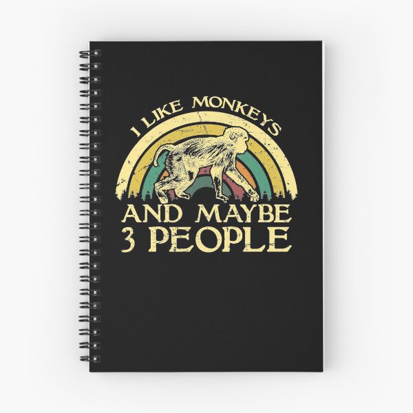 Item preview, I Like Monkeys and Maybe 3 People designed and sold by sesa10.