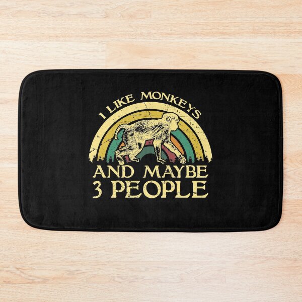 Item preview, I Like Monkeys and Maybe 3 People designed and sold by sesa10.