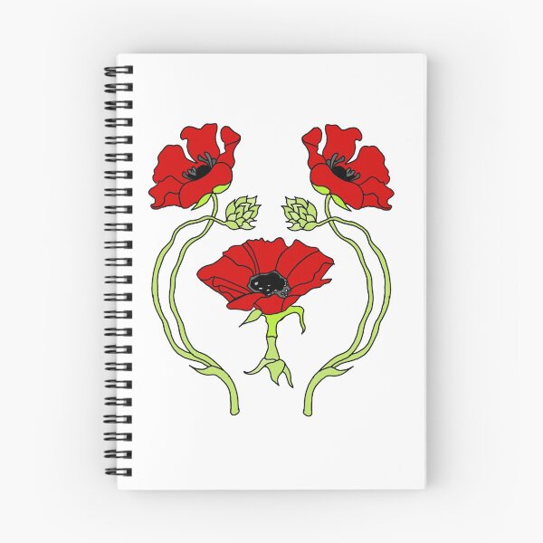 Item preview, Art Nouveau Poppy designed and sold by geocalvert.