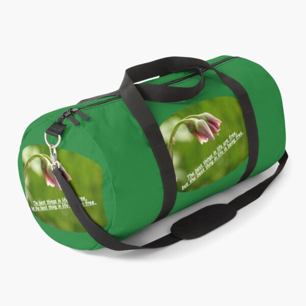 Item preview, a phrase for freedom on a duffle bag designed and sold by 6059.