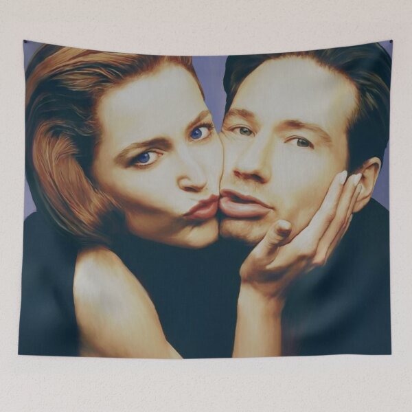 Item preview, The Schmoopies - Gillian and David painting designed and sold by altaircolin.