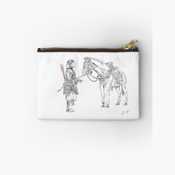 Item preview, Samurai feeding a horse designed and sold by Umbrella Panda.