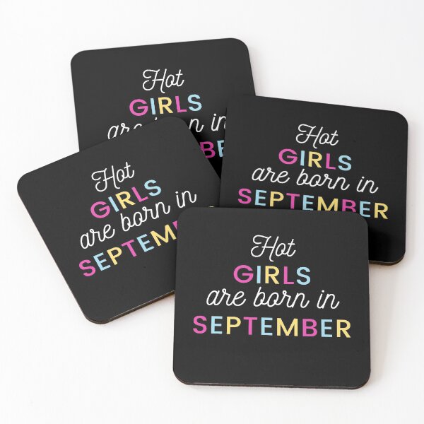 Item preview, Hot Girls Are Born in September designed and sold by TwinTailDesigns.